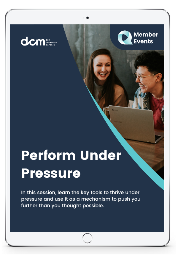 Get the Perform Under Pressure Full Course Brochure & 2024 Timetable Instantly